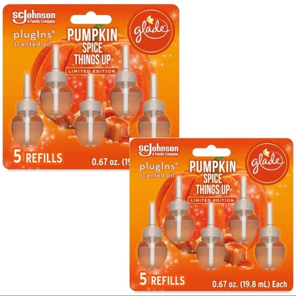 Glade 10-Pack Pumpkin Spice Plug-in Air Freshener - Picture 5 of 5